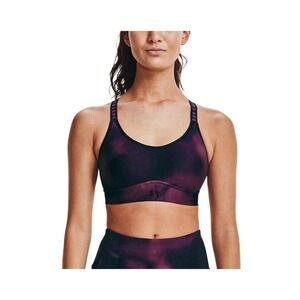 Under Armour Women's Infinity Printed Impact Sports Bra (Purple, X-Small) NWT